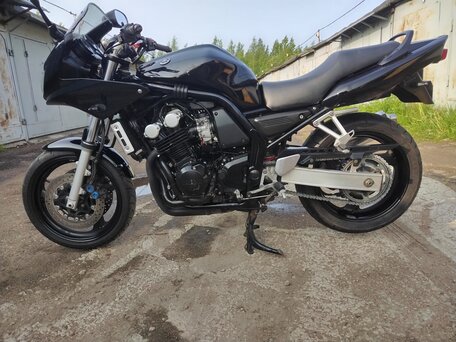 2002 Yamaha FZS600 Fazer, чёрный, 300000 рублей, вид 3