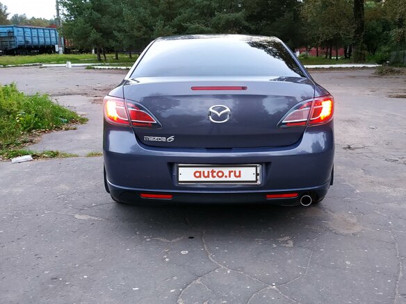 2008 Mazda 6 II (GH), серебристый - вид 2