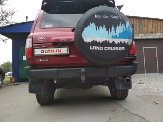 1995 Toyota Land Cruiser 80 Series Рестайлинг, красный, 3200000 рублей, вид 2