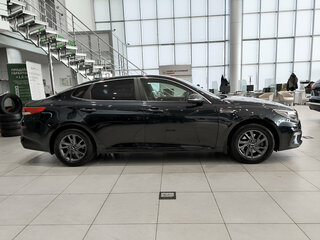 2018 Kia Optima IV Рестайлинг, синий, 1430000 рублей, вид 4
