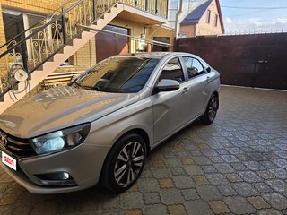 2016 Lada (ВАЗ) Vesta I, серебристый, 800000 рублей, вид 1