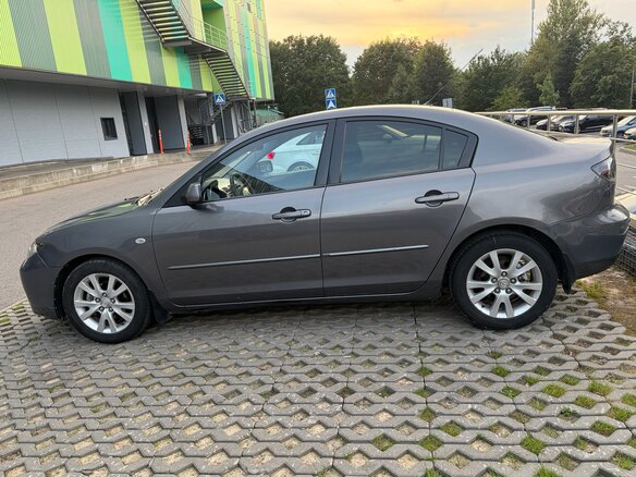 2008 Mazda 3 I (BK) Рестайлинг, серый, 550000 рублей - вид 4