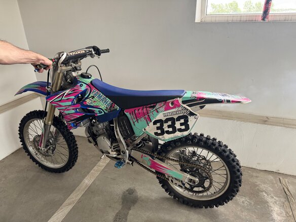 2012 Yamaha YZ125, синий, 325000 рублей - вид 5