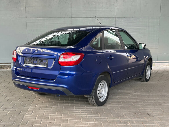 2025 Lada (ВАЗ) Granta I Рестайлинг, синий, 910000 рублей - вид 5