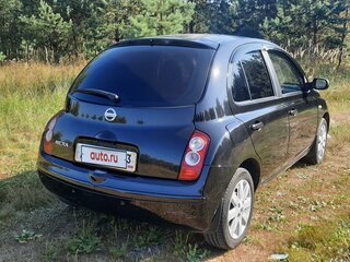 2008 Nissan Micra III (K12), чёрный, 549000 рублей, вид 3