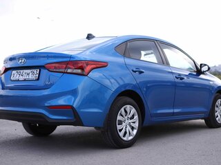 2017 Hyundai Solaris II, синий, 1350000 рублей, вид 5