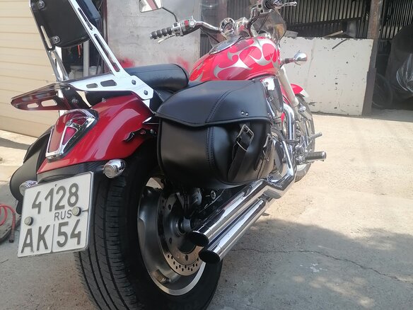 2002 Honda VTX 1800, красный, 660000 рублей - вид 2