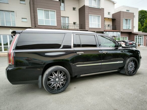 2014 Cadillac Escalade ESV IV, чёрный, 4000000 рублей - вид 7