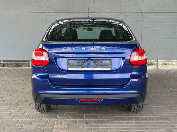 2025 Lada (ВАЗ) Granta I Рестайлинг, синий, 910000 рублей - вид 6