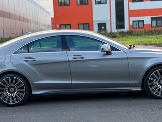 2015 Mercedes-Benz CLS 400 II (C218) Рестайлинг, серый, 3200000 рублей, вид 3