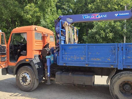 2002 КамАЗ 53215, оранжевый, 2650000 рублей, вид 4