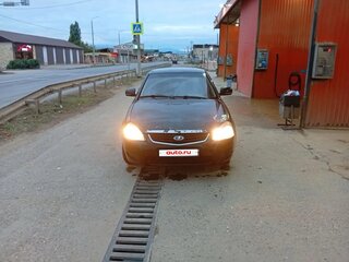 2007 Lada (ВАЗ) Priora I, чёрный, 150000 рублей, вид 2