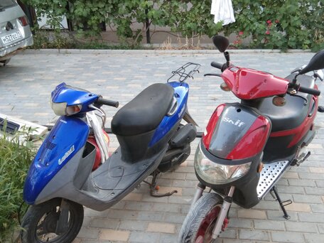2022 Suzuki Lets 2, синий, 32000 рублей, вид 1