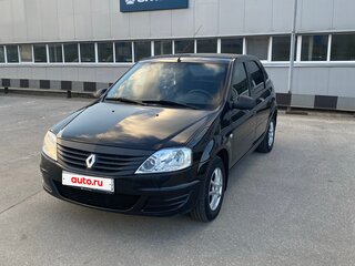 2014 Renault Logan I Рестайлинг, чёрный, 510000 рублей, вид 2