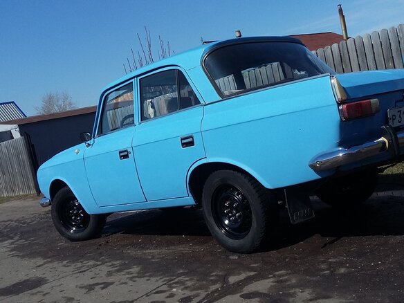1989 Иж Москвич-412, голубой - вид 1