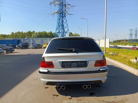 2002 BMW 3 серии 330xd IV (E46) Рестайлинг, серебристый, 1000000 рублей - вид 6