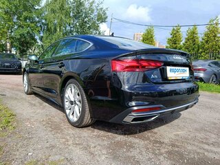 2022 Audi A5 Sportback 45 TFSI II (F5) Рестайлинг, чёрный, 4176000 рублей, вид 4