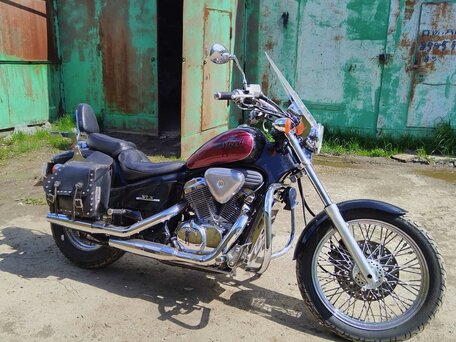 1992 Honda Steed 600, чёрный, 350000 рублей, вид 2