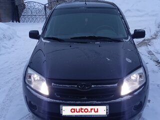 2013 Lada (ВАЗ) Granta I, чёрный, 350000 рублей, вид 1