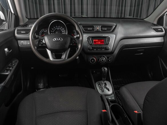 2014 Kia Rio 6-speed III, белый - вид 5
