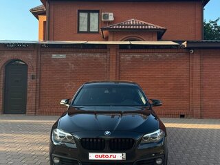 2014 BMW 5 серии 520i VI (F10/F11/F07) Рестайлинг, чёрный, 1720000 рублей, вид 3