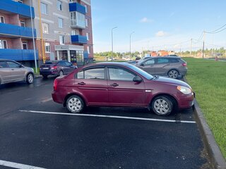 2007 Hyundai Verna II, красный, 300000 рублей, вид 1