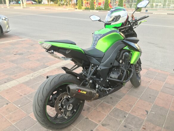 2012 Kawasaki Z 1000, зелёный, 599999 рублей - вид 1