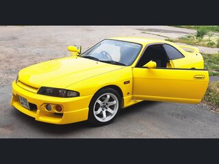 1997 Nissan Skyline IX (R33), жёлтый, 1200000 рублей, вид 1