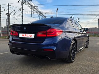 2018 BMW 5 серии 530d xDrive VII (G30/G31/G38), синий, 4150000 рублей, вид 4