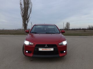 2008 Mitsubishi Lancer X, красный, 1200000 рублей, вид 3