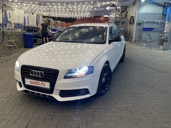 2008 Audi A4 IV (B8), белый, 1040000 рублей - вид 2