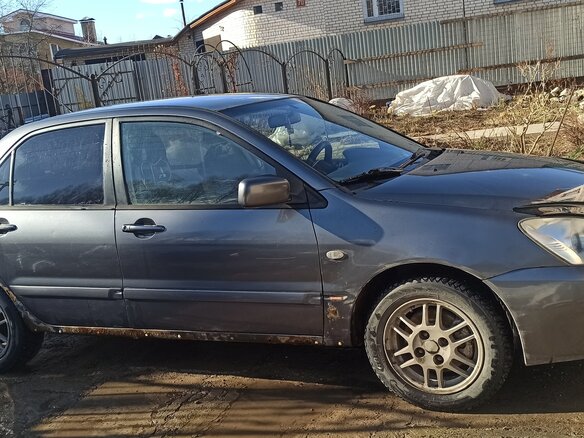 2006 Mitsubishi Lancer IX Рестайлинг, чёрный, 330000 рублей - вид 4
