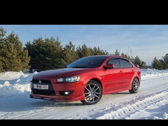 2008 Mitsubishi Lancer X, красный, 1180000 рублей - вид 17