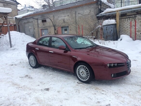 2008 Alfa Romeo 159, красный - вид 12
