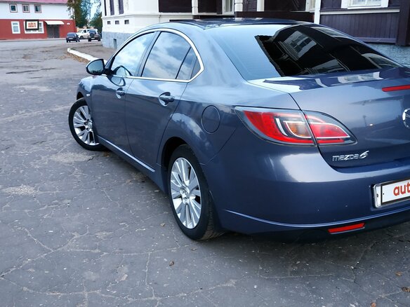 2008 Mazda 6 II (GH), серебристый - вид 1