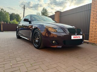 2007 BMW 5 серии 530i V (E60/E61) Рестайлинг, пурпурный, 1990000 рублей, вид 1