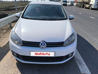 2012 Volkswagen Golf VI, белый, 600000 рублей, вид 1