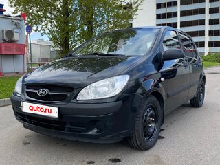 2008 Hyundai Getz I Рестайлинг, чёрный, 340000 рублей, вид 1