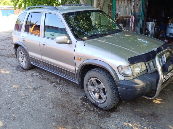 2003 Kia Sportage Grand I, серебристый, 350000 рублей