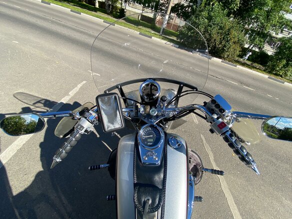 2008 Honda Shadow 750, серебристый, 500000 рублей - вид 15