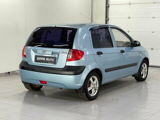 2007 Hyundai Getz I Рестайлинг, голубой, 469000 рублей, вид 4