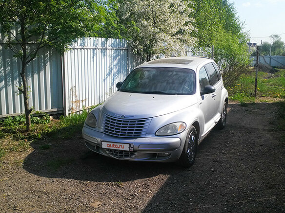 2001 Chrysler PT Cruiser, серебристый - вид 1