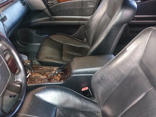 1998 Mercedes-Benz E-Класс 280 II (W210, S210), чёрный, 370000 рублей, вид 4