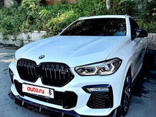 2021 BMW X6 40i III (G06), белый, 8000000 рублей, вид 2