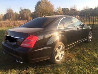 2008 Mercedes-Benz S-Класс 350 V (W221), чёрный, 3000000 рублей, вид 3