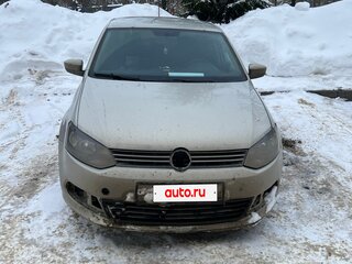 2014 Volkswagen Polo V, серебристый, 460000 рублей, вид 1