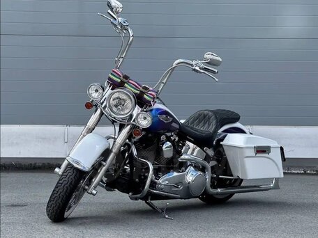 2010 Harley-Davidson Softail Deluxe, пурпурный, 1350000 рублей, вид 5