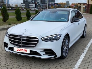 2024 Mercedes-Benz S-Класс 580 Long 4MATIC VII (W223), белый, 15500000 рублей, вид 2