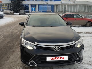 2016 Toyota Camry VII (XV50) Рестайлинг, чёрный, 2200000 рублей, вид 1