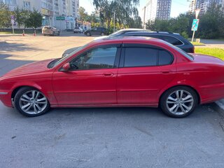2001 Jaguar X-Type I, красный, 365000 рублей, вид 3